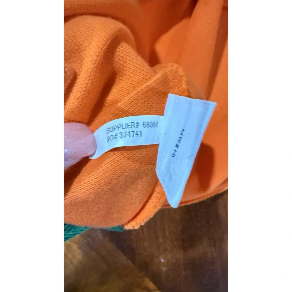 Polo Ralph Lauren Custom Fit Crest Shirt Golf Patch‎ Orange X-Large 100% Cotton